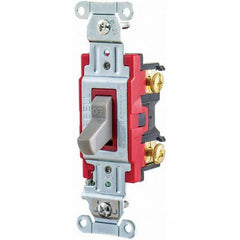 Hubbell Wiring Device-Kellems - Toggle Switches Switch Type: Heavy Duty Switch Sequence: Off-On - USA Tool & Supply