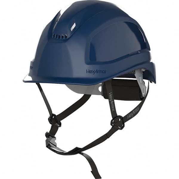 HexArmor - ANSI Type I Class C 4-Point Ratchet Short Brim Hard Hat - USA Tool & Supply