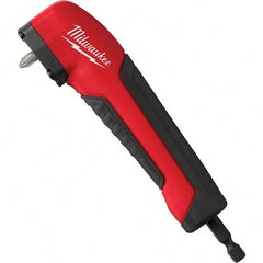 Milwaukee Tool - Power Drill Accessories Accessory Type: Right Angle Drive Attachment For Use With: All 1/4" Drivers - USA Tool & Supply