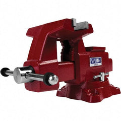 Wilton - Bench & Pipe Combination Vises Jaw Width (Inch): 6-1/2 Jaw Opening Capacity (Inch): 6 - USA Tool & Supply