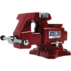 Wilton - Bench & Pipe Combination Vises Jaw Width (Inch): 4-1/2 Jaw Opening Capacity (Inch): 4 - USA Tool & Supply