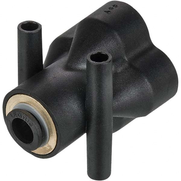 Legris - Plastic Push-To-Connect Tube Fittings Type: Union Y Tube Outside Diameter (Inch): 5/32 - USA Tool & Supply