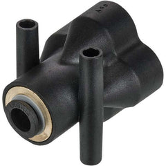 Legris - Plastic Push-To-Connect Tube Fittings Type: Union Y Tube Outside Diameter (Inch): 5/32x1/4 - USA Tool & Supply