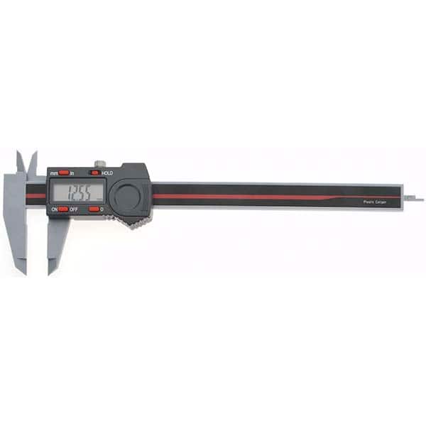 Value Collection - 0 to 150mm Range, 0.01mm Resolution, Electronic Caliper - USA Tool & Supply