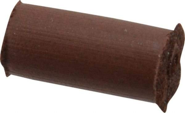 Cratex - 1/4" Max Diam x 1/2" Long, Cylinder, Rubberized Point - Fine Grade, Silicon Carbide, 1/16" Arbor Hole, Unmounted - USA Tool & Supply