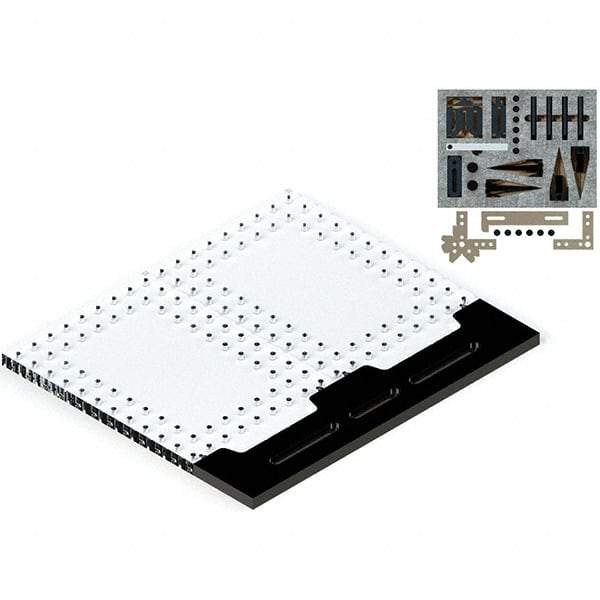 Phillips Precision - CMM Fixtures Type: Fixture Kits & Sets Plate Design: Standard - USA Tool & Supply