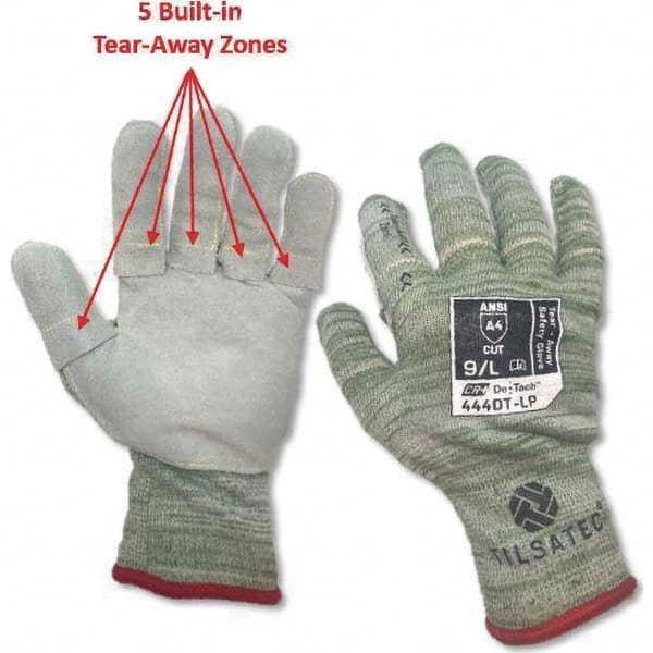 Tilsatec - Size 2XL (11), ANSI Cut Lvl A4, Puncture Lvl 4, Abrasion Lvl 4, Cut & Puncture Resistant Gloves - USA Tool & Supply