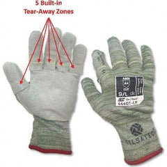 Tilsatec - Size 2XL (11), ANSI Cut Lvl A4, Puncture Lvl 4, Abrasion Lvl 4, Cut & Puncture Resistant Gloves - USA Tool & Supply