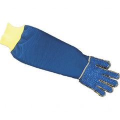 Tilsatec - Size L (9), ANSI Cut Lvl A9, Abrasion Lvl 3, PVC Coated Cut & Puncture Resistant Gloves - USA Tool & Supply