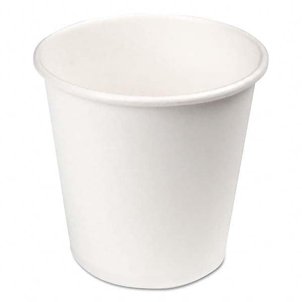 Boardwalk - Paper Hot Cups, 4 oz, White, 1000/Carton - USA Tool & Supply