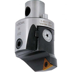 Techniks - Size A54, 2.48" Min Diam, Right Hand Modular Boring Cutting Unit Head - USA Tool & Supply