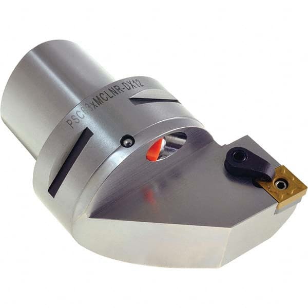Techniks - Size C6 65mm External Left Hand Modular Turning & Profiling Cutting Unit Head - USA Tool & Supply