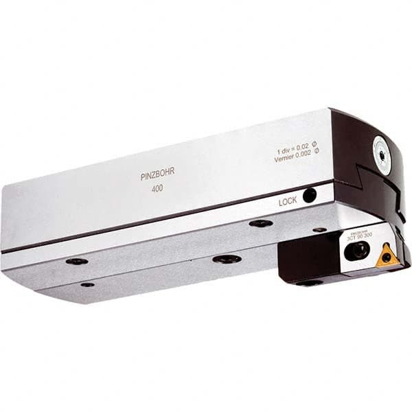 Techniks - Size A300, 8.661" Min Diam, Right Hand Modular Boring Cutting Unit Head - USA Tool & Supply
