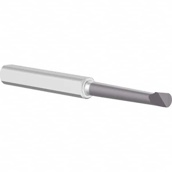 Criterion - 0.18" Min Bore Diam, 1-1/8" Max Bore Depth, 1/4" Shank Diam, Boring Bar - USA Tool & Supply