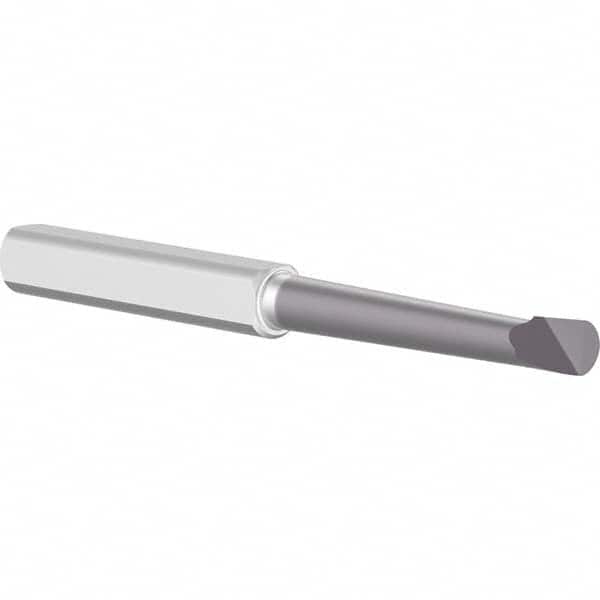 Criterion - 0.2" Min Bore Diam, 1-1/4" Max Bore Depth, 1/4" Shank Diam, Boring Bar - USA Tool & Supply