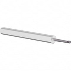 Criterion - 0.05" Min Bore Diam, 0.3" Max Bore Depth, 1/8" Shank Diam, Boring Bar - USA Tool & Supply
