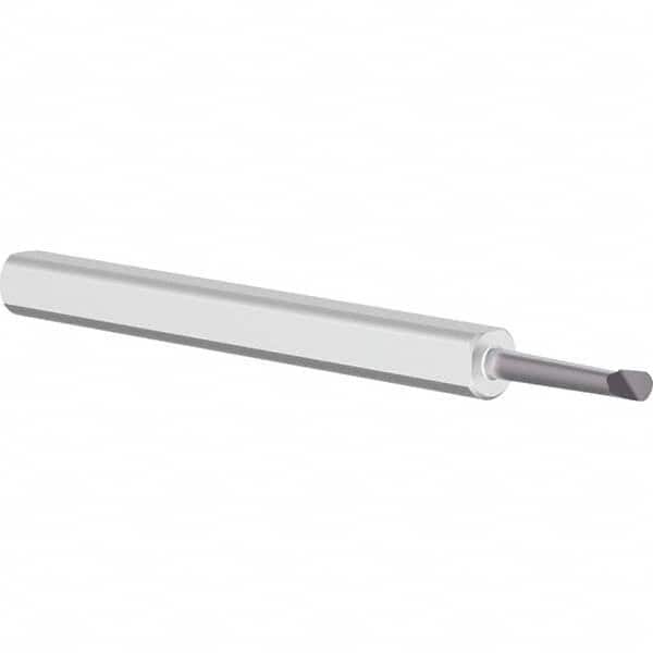 Criterion - 0.06" Min Bore Diam, 0.3" Max Bore Depth, 1/8" Shank Diam, Boring Bar - USA Tool & Supply