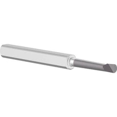 Criterion - 0.16" Min Bore Diam, 7/8" Max Bore Depth, 1/4" Shank Diam, Boring Bar - USA Tool & Supply