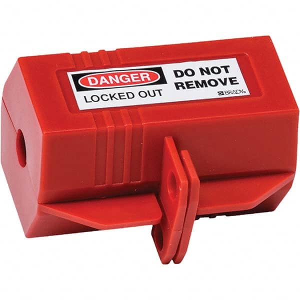 Brady - Plug-Encasing Plug Lockout - USA Tool & Supply