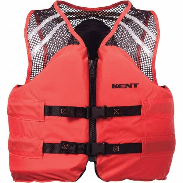 Kent - Life Jackets & Vests Type: Mesh Vest Size: Small - USA Tool & Supply