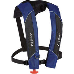 Kent - Life Jackets & Vests Type: Onyx A/M-24 Automatic / Manual Inflatable Life Jacket Size: Universal - USA Tool & Supply