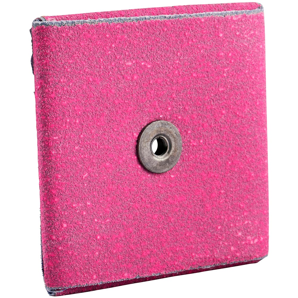 Merit Abrasives - Cross & Square Pads Pad Type: Square Abrasive Material: Ceramic Alumina - USA Tool & Supply