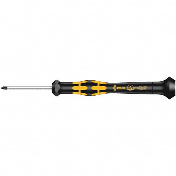 Wera - Precision & Specialty Screwdrivers Type: Microstix Screwdriver Overall Length Range: 3" - 6.9" - USA Tool & Supply