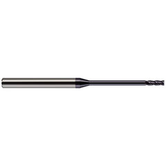 Harvey Tool - Square End Mills; Mill Diameter (Inch): 1/16 ; Mill Diameter (Decimal Inch): 0.0620 ; Length of Cut (Decimal Inch): 0.1860 ; Material: Solid Carbide ; Finish/Coating: AlTiN ; Shank Diameter (Inch): 1/8 - Exact Industrial Supply