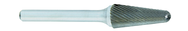 SL-3 -- 3/8 x 1-1/16 LOC x 1/4 Shank x 2 OAL 14 Degree Included Angle Carbide Medium Right Hand Spiral Burr - USA Tool & Supply