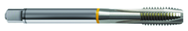 1-1/8-12 2B 4-Flute Cobalt Yellow Ring Spiral Point Plug Tap-Bright - USA Tool & Supply