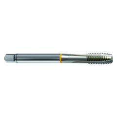 ‎10-32 3FL 2B Cobalt Spiral Point Plug Yellow Ring Tap-Bright FORM-B DIN 374 - USA Tool & Supply