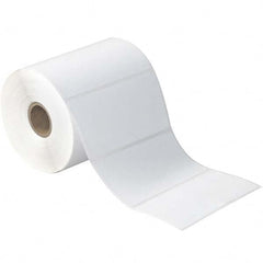 Value Collection - Pack of 12 Rolls, 735 Labels per Roll, 4" x 2" White Paper Thermal Labels - USA Tool & Supply