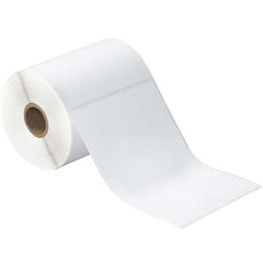 Value Collection - Pack of 12 Rolls, 250 Labels per Roll, 4" x 6" White Paper Thermal Labels - USA Tool & Supply