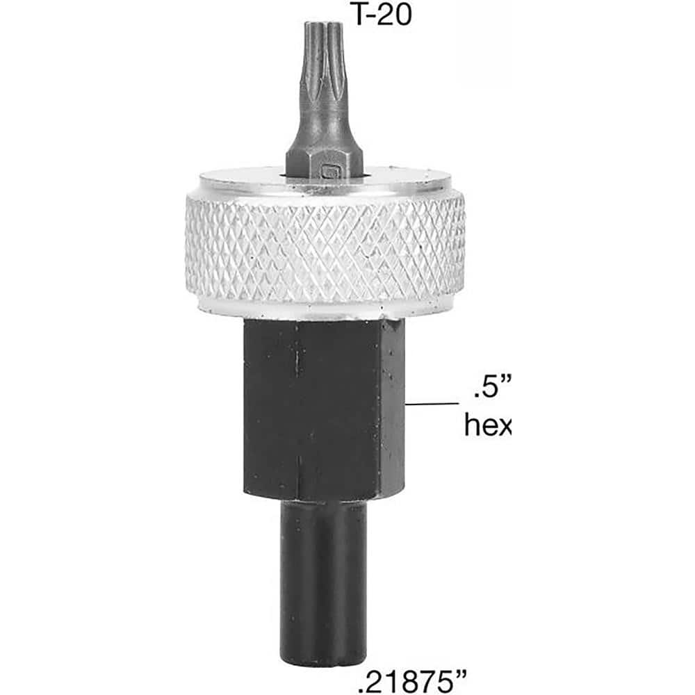 Automotive Hand Tools & Sets; For Use With: Removal of 7/32 in Hex Head Bolts or T-20 Star Drive Head Bolts; Fractional Socket Size: 1/2 in; Color: Silver; Gray; Black; Inside Diameter (Inch): 0.2188 in; Material: Alloy Steel; Aluminum; Type: Ignition Mod