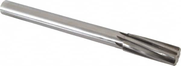 Made in USA - 1" Carbide-Tipped 8 Flute Chucking Reamer - USA Tool & Supply