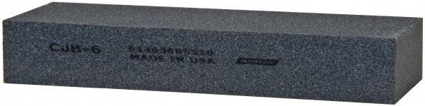 Norton - 6" Long x 2" Wide x 1" Thick, Silicon Carbide Sharpening Stone - Rectangle, Coarse Grade - USA Tool & Supply