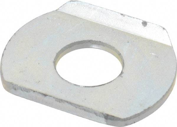 De-Sta-Co - Zinc Plated, Carbon Steel, Flanged Washer for 5/16" Diam Clamp Spindle - 5/16-18 Thread, 0.33" Hole Diam, 0.88" Overall Diam, 0.59" Between Flanges - USA Tool & Supply