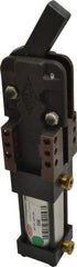 De-Sta-Co - 3,000 Lb Inner Hold Capacity, Vert Mount, Air Power Hold-Down Toggle Clamp - 3/8 NPT Port, 180° Bar Opening - USA Tool & Supply