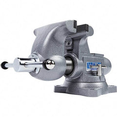 Wilton - Bench & Pipe Combination Vises Jaw Width (Inch): 6-1/2 Jaw Opening Capacity (Inch): 7-1/4 - USA Tool & Supply