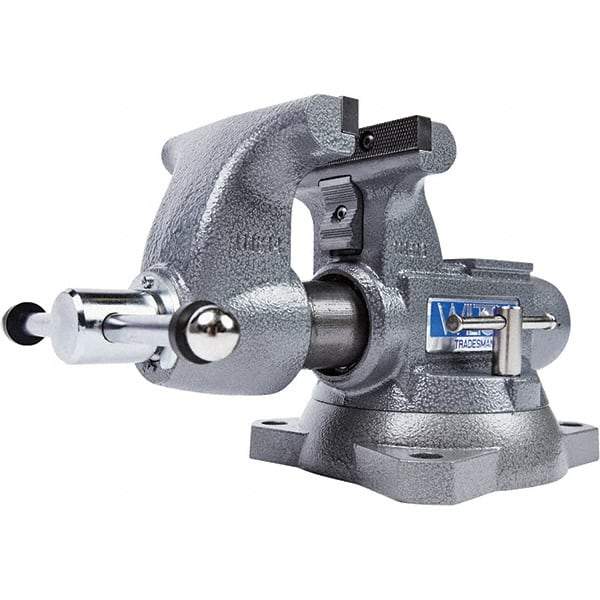 Wilton - Bench & Pipe Combination Vises Jaw Width (Inch): 5-1/2 Jaw Opening Capacity (Inch): 6-1/8 - USA Tool & Supply