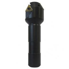 90° Point- 0.244" Min- 0.625" SH- Indexable Countersink & Chamfering Tool - USA Tool & Supply