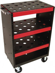 Huot - 90 Tool Capacity, CAPTO C8 Taper Tri-Scoot CNC Tool Cart - USA Tool & Supply