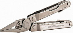 Leatherman - 17 Piece, Multi-Tool Set - Gray, 6-1/4" OAL, 4" Closed Length - USA Tool & Supply