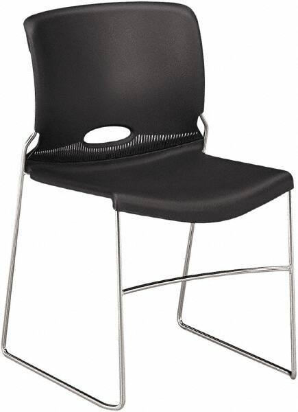 Hon - Polypropylene Lava Stacking Chair - Chrome Frame, 19 Inch Wide x 21 Inch Deep x 29 Inch High - USA Tool & Supply