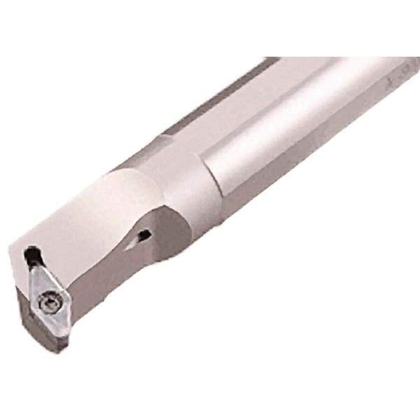 Iscar - 1.77" Min Bore Diam, 13.78" OAL, 1-1/2" Shank Diam, A-SVLFC Indexable Boring Bar - 2.8" Max Bore Depth, VCGT 2205.. Insert, Screw Holding Method - USA Tool & Supply