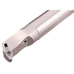 Iscar - 1.77" Min Bore Diam, 13.78" OAL, 1-1/2" Shank Diam, A-SVLFC Indexable Boring Bar - 2.8" Max Bore Depth, VCGT 2205.. Insert, Screw Holding Method - USA Tool & Supply