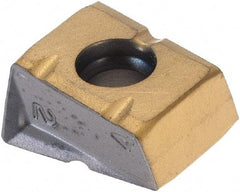 Iscar - T490 LNMT0804 CS Grade IC830 Carbide Milling Insert - TiAlN/TiN Finish, 0.2925" Thick, 0.4mm Corner Radius - USA Tool & Supply