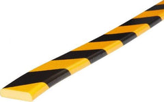 PRO-SAFE - Polyurethane Foam Type F Surface Guard - Yellow/Black - USA Tool & Supply