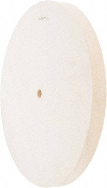 Value Collection - 10" Diam x 3/4" Thick Unmounted Buffing Wheel - 1 Ply, Polishing Wheel, 1/2" Arbor Hole, Soft Density - USA Tool & Supply