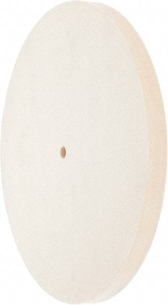 Value Collection - 12" Diam x 3/4" Thick Unmounted Buffing Wheel - 1 Ply, Polishing Wheel, 1/2" Arbor Hole, Medium Density - USA Tool & Supply